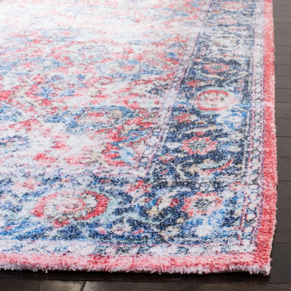 Safavieh Saffron 557 Area Rug, Rust, Blue, 2&3x22 x 8& Rectangle