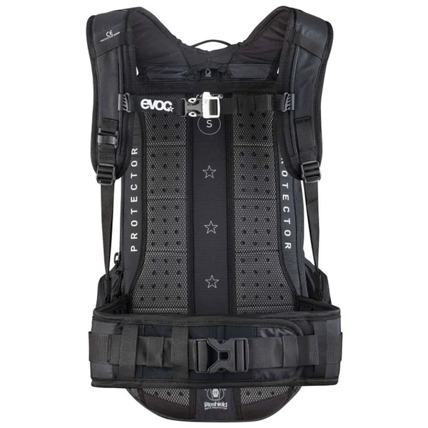 Evoc FR Trail Protector 20L Backpack Slate/Neon Blue - M/L