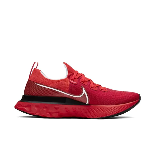 Nike Men's React Infinity Run Flyknit Shoes - Bright Crimson - 8.5