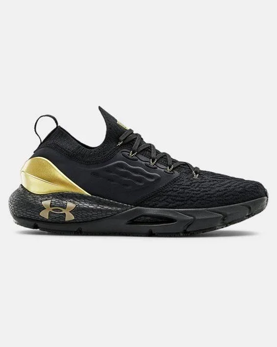 Under Armour Men's HOVR Phantom 2 Metallic Running Shoes - Black - 7