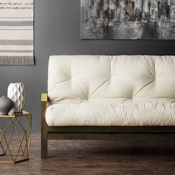 Clay Alder Home Hansen Full-Size 5-Inch Futon Mattress (Red)
