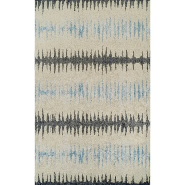 Addison Blair Spice + Taupe Tribal Striped Area Rug