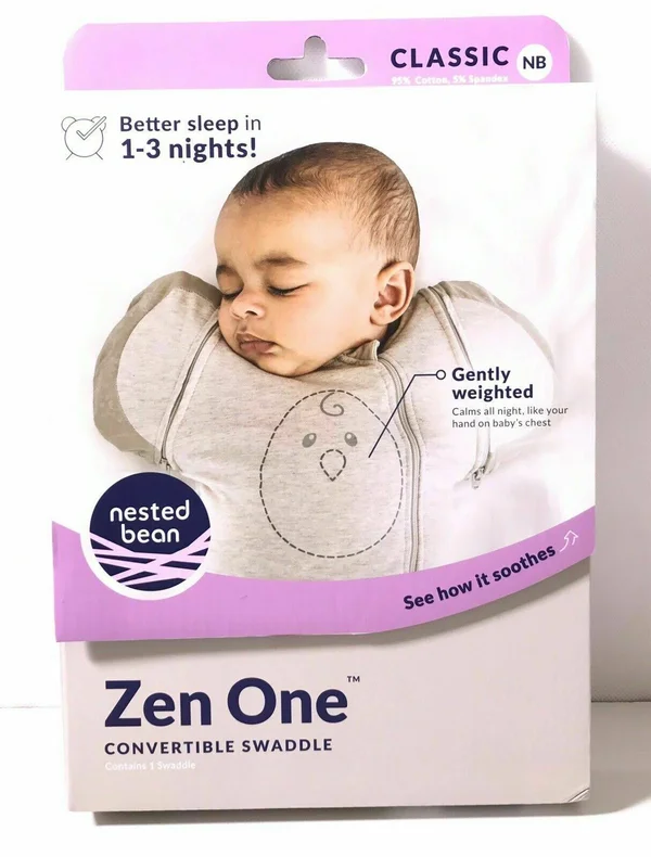 Nested Bean Zen One Classic Swaddle in Sand - 0-3 Months