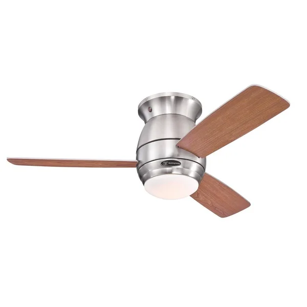 Westinghouse Halley Indoor Ceiling Fan - Metal, Brushed Nickel 7218140