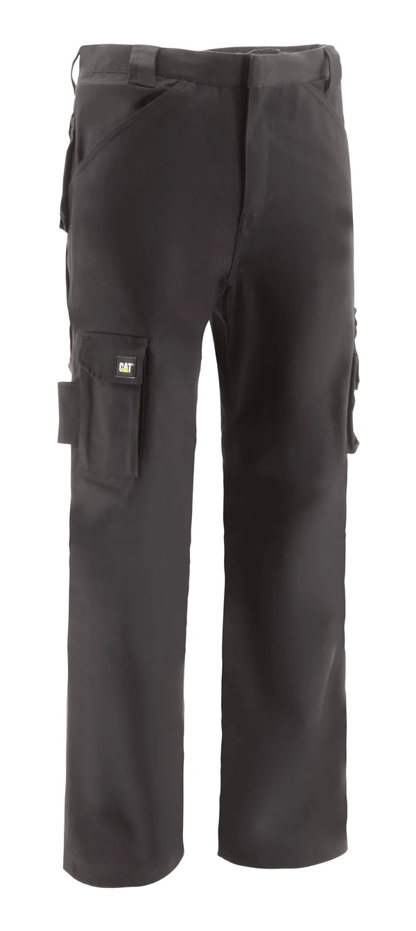Caterpillar Men's Flame Resistant Cargo Pant FR Black 44/30