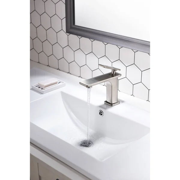 Vanity Art F40043BN Bathroom Vessel Sink Faucet - Brushed Nickel