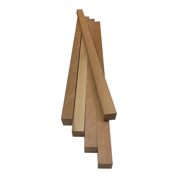 Swaner Hardwood 2 in. x 2 in. x 3 ft. Cherry S4S Board (5-Pack)
