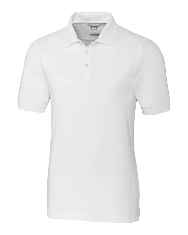 Cutter & Buck Men's Big & Tall Advantage Polo - White
