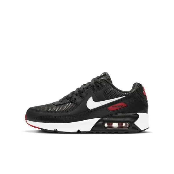 Nike Air Max 90 Big Kids& Shoes in Grey, Size: 5Y, DH4349-001