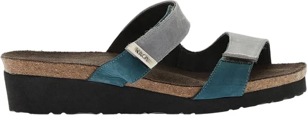 Women's Naot Jacey Slide, Size: 43, Silver
