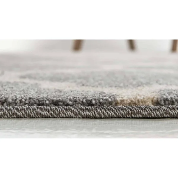 Unique Loom Casino Sofia Area Rug - Light Blue - 9& x 12&