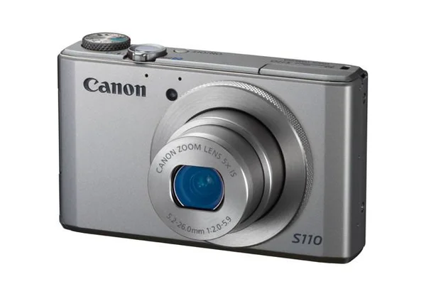 Canon Refurbished PowerShot S110 Silver Digital Camera