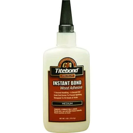 Franklin 6212 Instant Bond Wood Adhesive Medium 4 Ounce