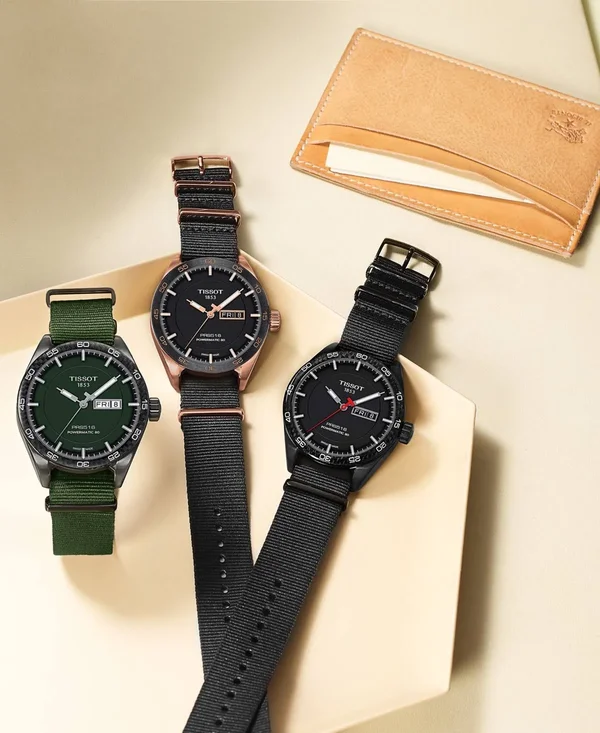 Men's PRS516 Powermatic Textile Strap Watch - 42mm
