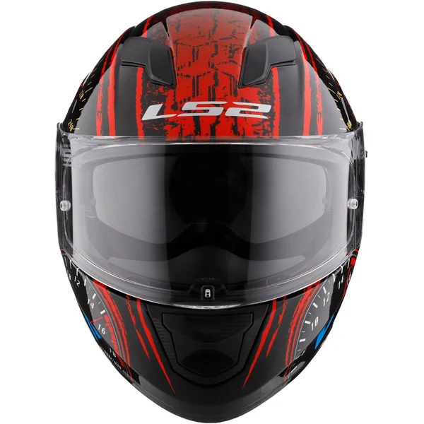 LS2 FF328 Stream Speed Demon Full Face Helmet, Size: XL, Black