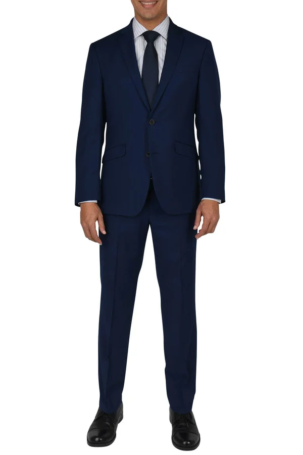 Kenneth Cole New York Slim-Fit Nested Suit - Men's - Size: 44L, Blue