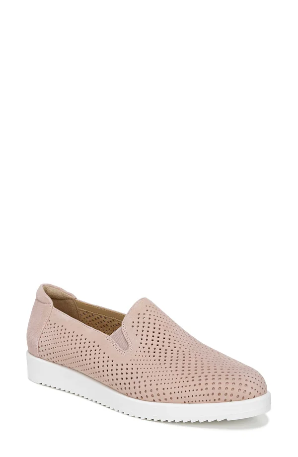 Naturalizer Women's Bonnie Slip-On, Size: 8.5, Rose Suede