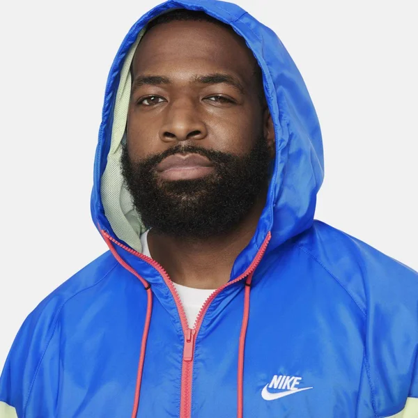 Nike Sportswear Windrunner Men's Hooded Jacket in Black - Size: Large, DA0001-013