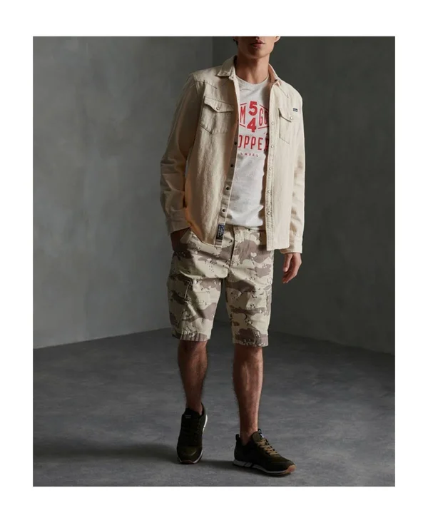 Superdry Men's Core Cargo Shorts - Gray