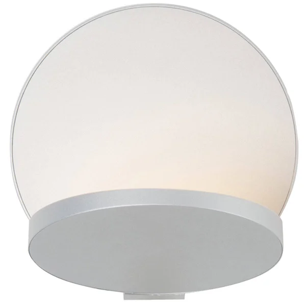 Koncept Gravy LED Wall Sconce, Silver, Plug-In - GRW-S-SIL-SIL-PI