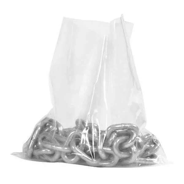 15 x 15x22 - 1 Mil Flat Poly Bags PB2394