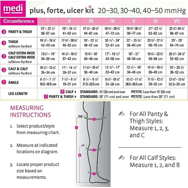 Mediven Plus, 20-30 mmHg, Thigh High, Open Toe Beige, III