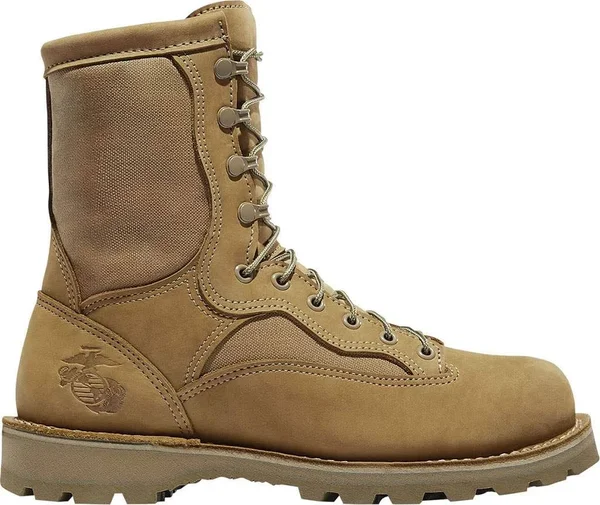 Men's Danner 8 inch Gore-Tex Marine Expeditionary Boot - Size: 8.5 x Wide, Beige