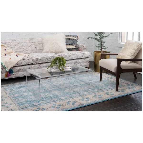 Unique Loom Salzburg Transitional Area Rug Collection - 9&x12& 3124820