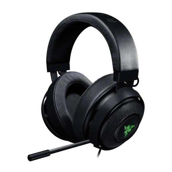Razer Kraken 7.1 V2 Gaming Headset - Oval Ear Cushions - Black