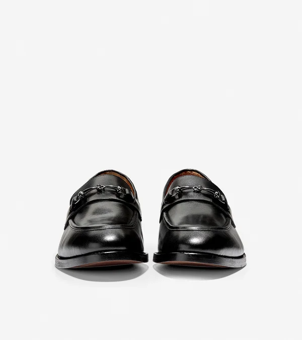 Cole Haan Men's Kneeland Bit Loafer (Black - 13 D)