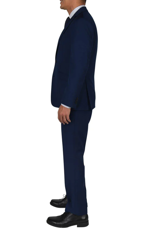 Kenneth Cole New York Slim-Fit Nested Suit - Men's - Size: 44L, Blue
