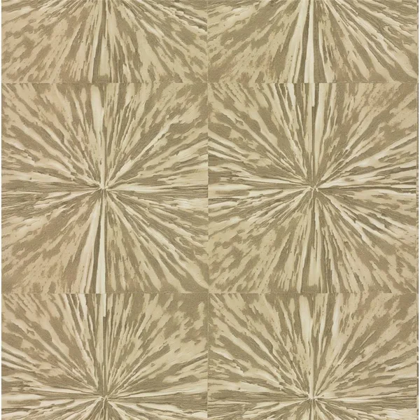 York Wallcoverings OG0502 Light Gold Squareburst Wallpaper