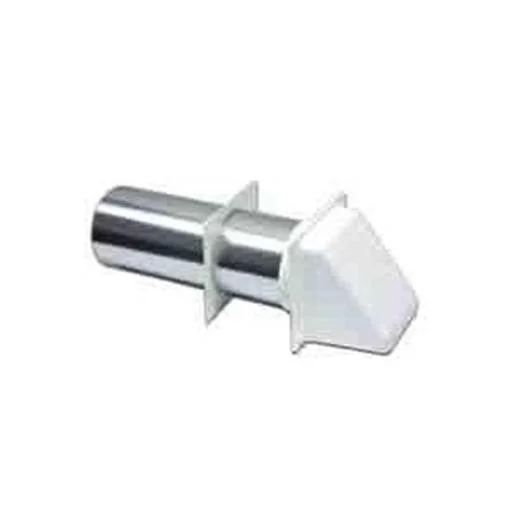 Lambro 225W 4 in White Preferred Hood Vent with Removable Screen Tail Piece Pack of 10