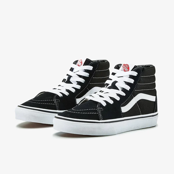 Vans Kids Sk8-Hi (Black/True White)