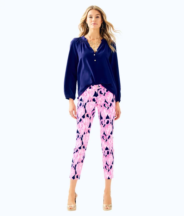 Lilly Pulitzer Elsa Top True Navy