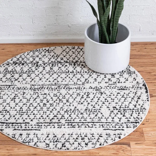 Unique Loom Atlas Morocco Rug - 4& 0 x 6& 0 - Rectangular