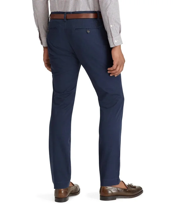 Polo Ralph Lauren Men's Stretch Straight Fit Chino Pants Green 35 x 32