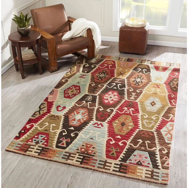 Momeni Tangier TAN-2 Multi Rug - 7 ft 6 in x 9 ft 6 in