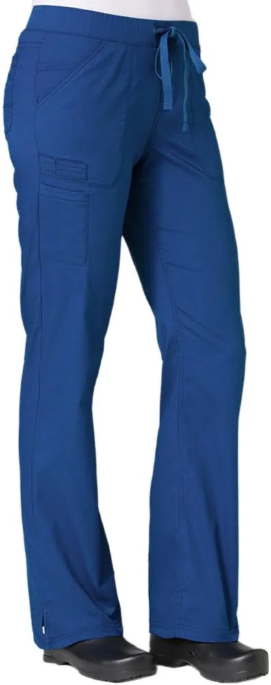 Primaflex by Maevn Women's Straight Leg Scrub Pant, Blue