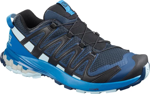 Salomon Men's XA Pro 3D V8 Shoe - 11.5 - Sargasso SEA/IMPERIAL Blue/Angel Falls