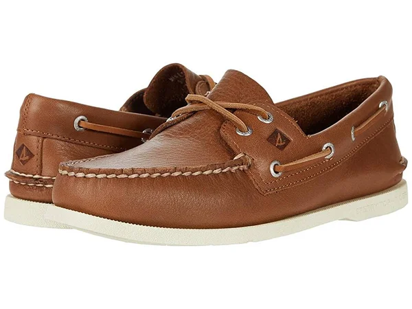 Men's Sperry, Authentic Original Whisper Boat Shoe, Size: 13 W, Brown