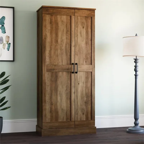Rural Pine Two-Door Swing Out Storage Cabinet - Sauder 427959