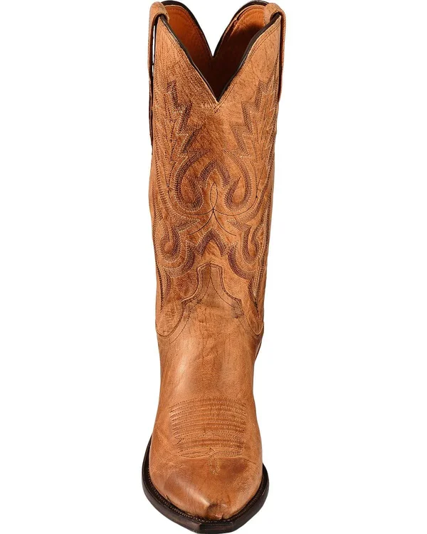Lucchese 1883 Men's Lewis Western Boots - Tan