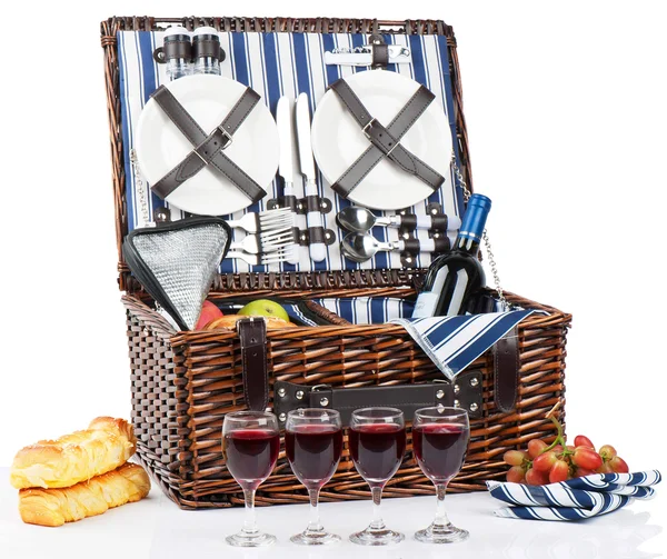 Picnic Basket Set for 4 Person, Insulated Picnic Hamper Set, Picnic Table Set, Picnic Plates, Picnic Supplies, Summer Picni
