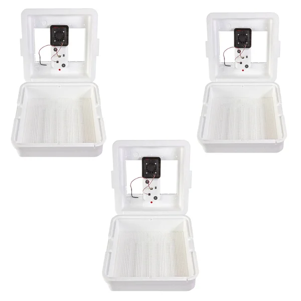 Little Giant 9300 Digital LCD Still Air Incubator for 41 Eggs, White