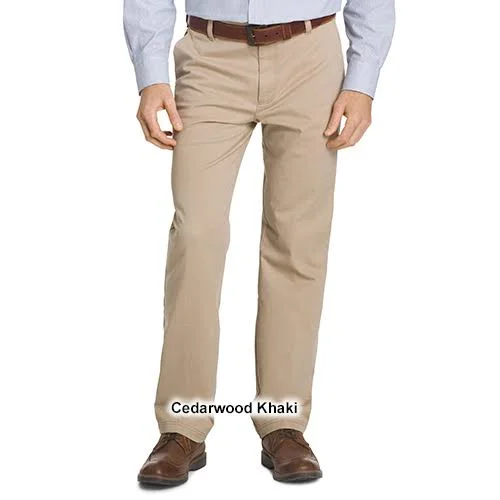 Izod Men's Straight Fit Performance Stretch Chino Pants