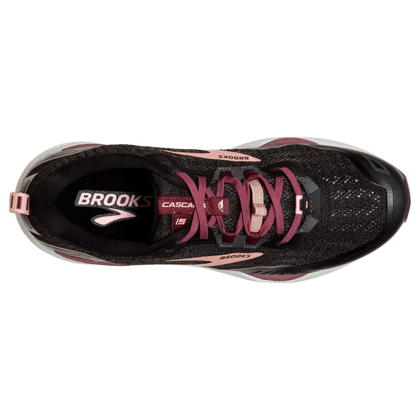 Brooks Women's Cascadia 15 9, Nocturne/Zinfandel/Black