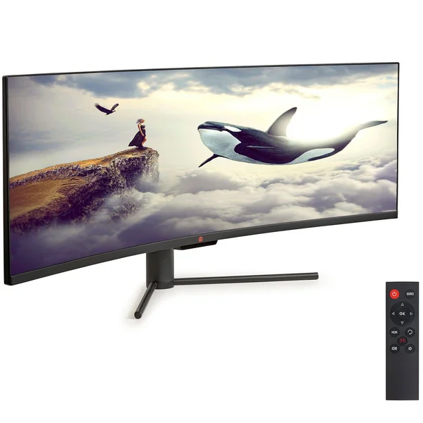Deco Gear 43x22 Curved UltraWide LED 3840x1200 32:10 120Hz FreeSync 4ms Gaming Monitor
