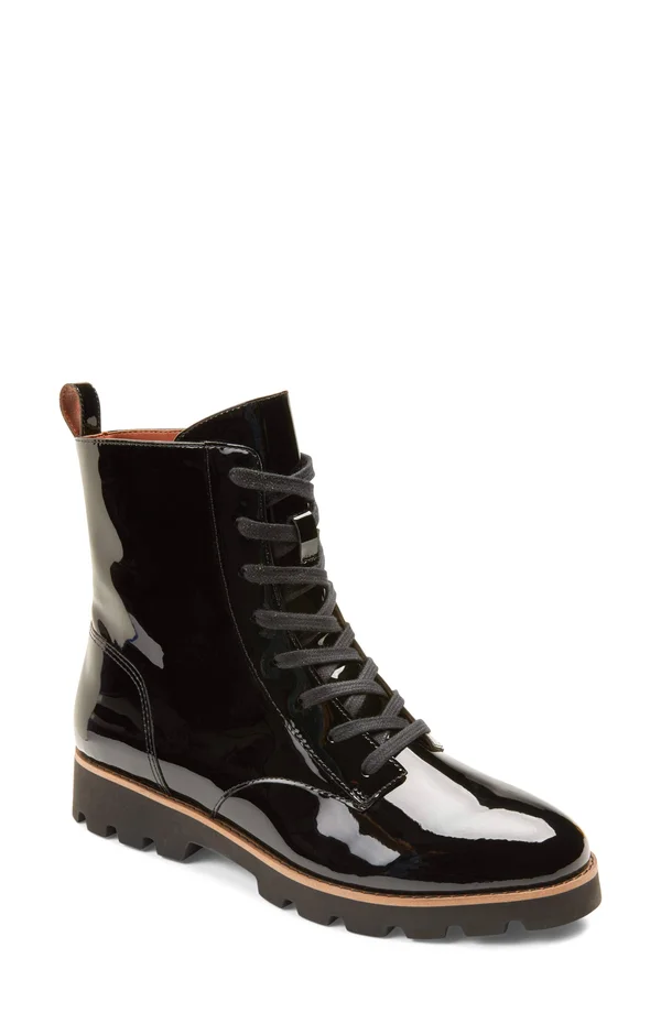Women's Vionic Lani Lace-Up Boot, Size 6 M - Black
