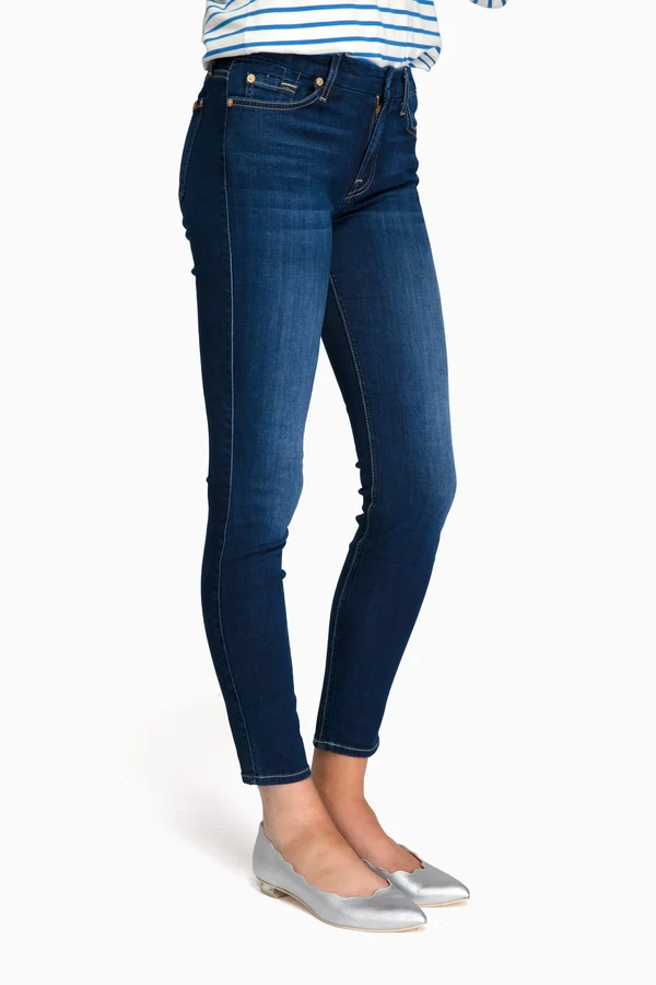 7 for All Mankind B(Air) Ankle Skinny in Duchess, Duchess, 26